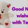 good night teddy images